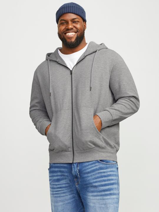 Produktbild Jack & Jones Durchgehender Reissverschluss Plus Size Hoodie (4XL)