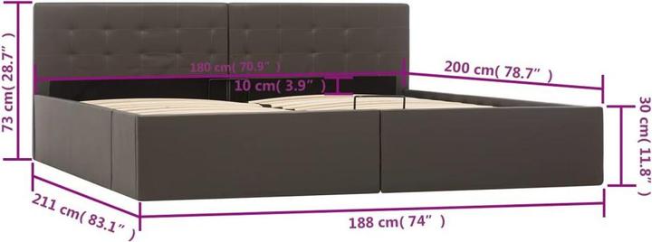 Immagine prodotto VidaXL Bine (180 x 200 cm)