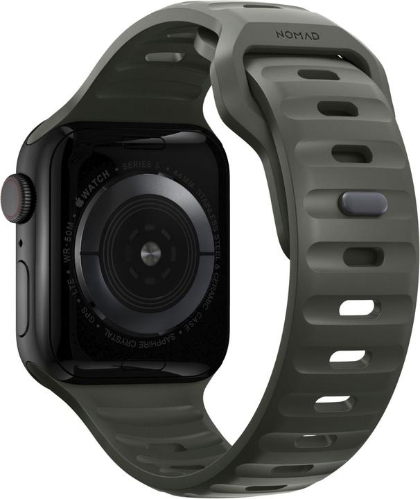 Image du produit Nomad Sport Strap V2 (42 mm, 44 mm, 45 mm, Caoutchouc, Apple Watch Series 1, Apple Watch Series 2, Apple Watch Series 3, Apple Watch Series 4, Apple Watch Series 5, Apple Watch Series 6, Apple Watch Series 7, Apple Watch Series 8, Apple Watch Series 9, Apple Watch SE)
