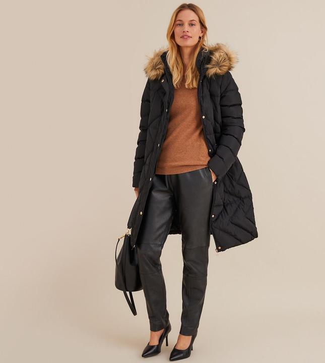 Immagine prodotto Anne Weyburn Cappotto invernale trapuntato con cappuccio (40)