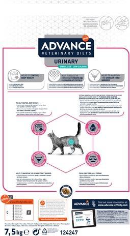 Image du produit Advance Cat Urinary Sterilized Mineure Calorieën (Adulte, 1 pcs, 7610 g)