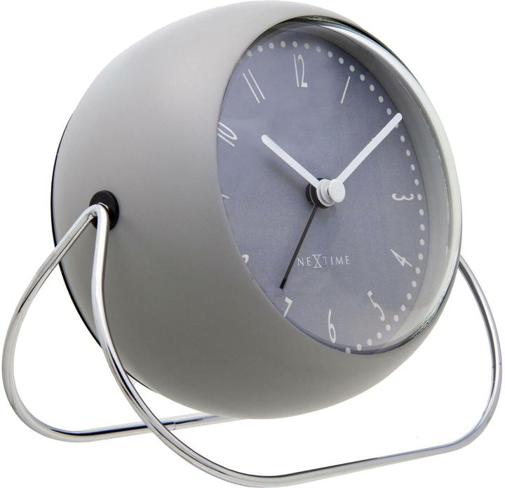 Produktbild Nextime Klassischer Wecker Bubble Grau, Funktionen: Alarm