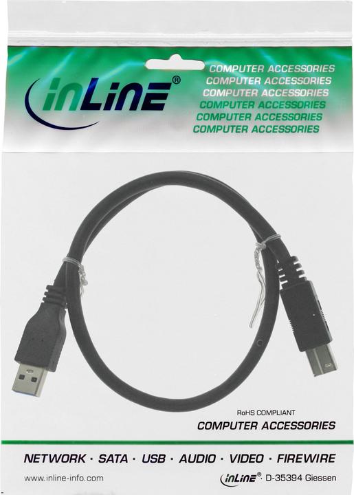 Immagine prodotto InLine Cavo USB 3.0 (0.30 m, USB 3.0)