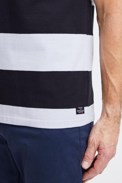 Immagine prodotto FQ1924 FQTom SS t-shirt a righe con stampa logo 21900645 (M)