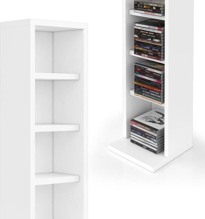 Actual product image Vicco CD-Regal (21 x 20 x 92 cm)