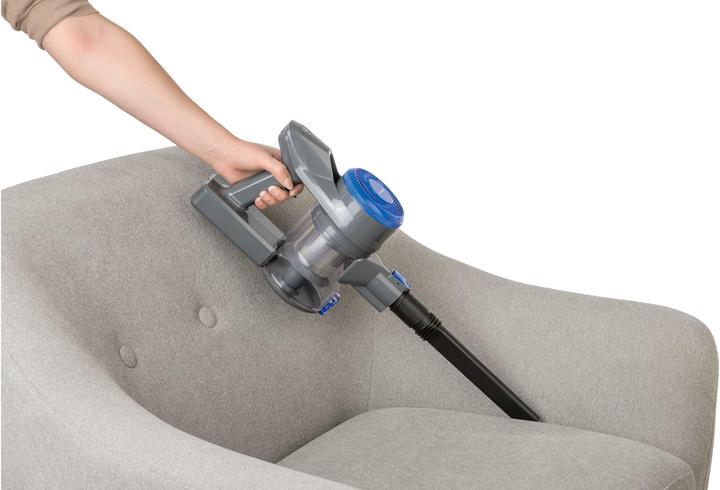 Actual product image CleanMaxx Cordless hand and stick vacuum cleaner anthracite/blue