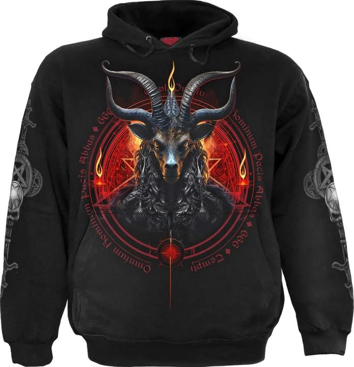 Actual product image Spiral Unisex Adult Baphomet Hoodie (M)