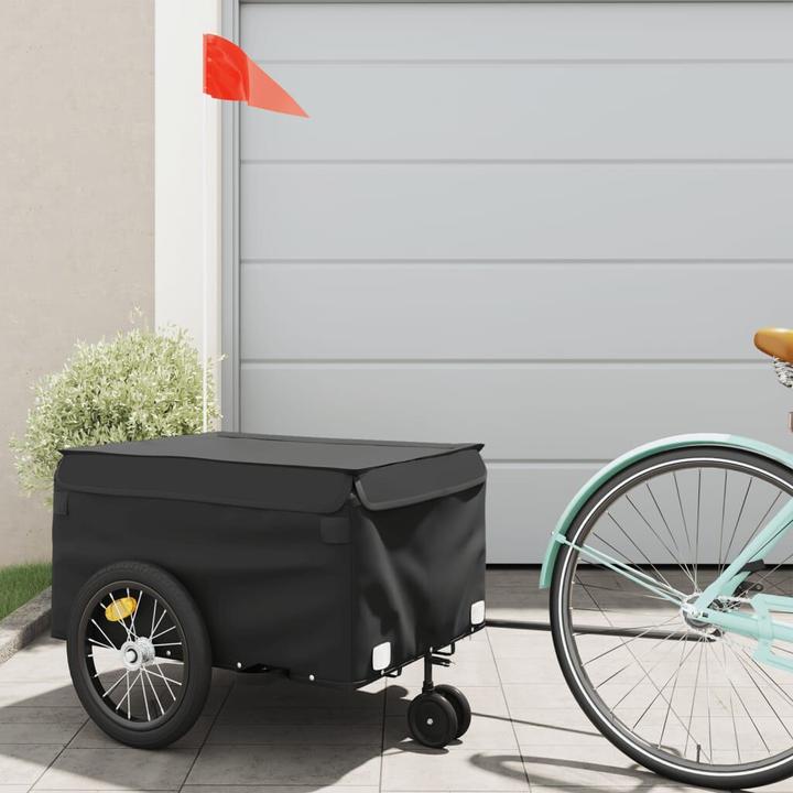 Actual product image VidaXL Fahrradanhänger 45 kg Eisen