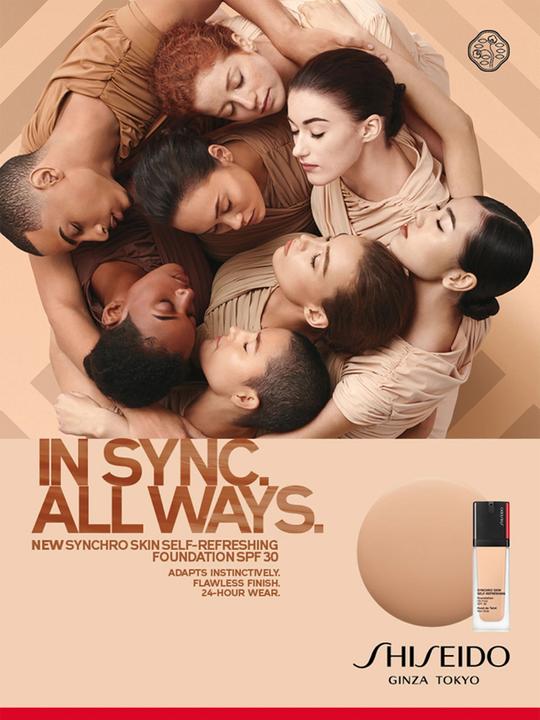 Actual product image Shiseido Synchro Skin Self-Refreshing - Foundation SPF 30 Bamboo 330 (330 Bamboo)