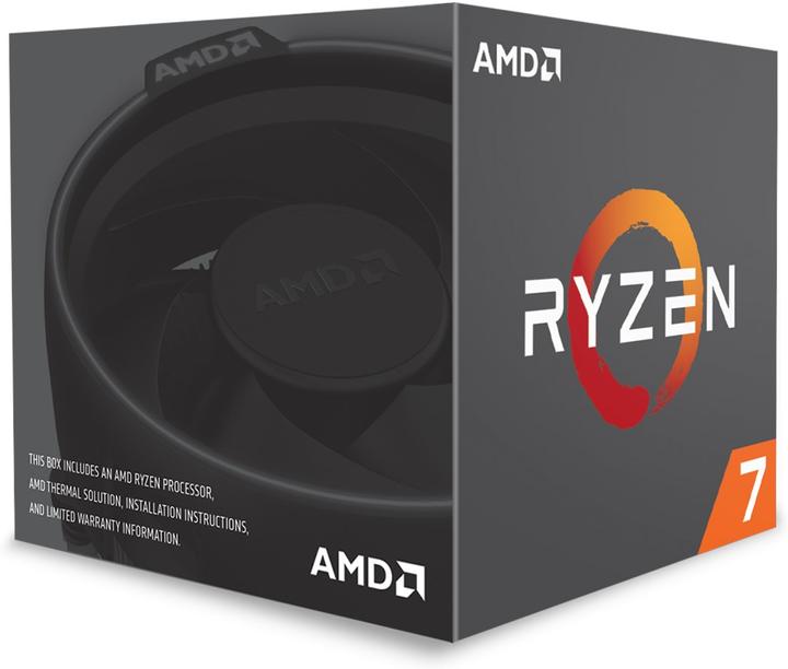 Actual product image AMD Ryzen 7 1700X (AM4, 3.40 GHz, 8 -Core)