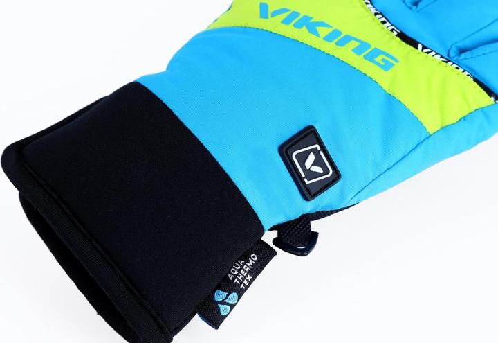 Immagine prodotto Vikingsports Guanti Viking Europe Fin Bambini blu/verde (5)