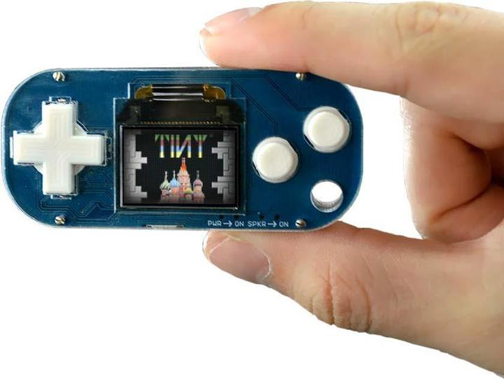 Actual product image TinyCircuits Mini Console - Pocket Arcade - Electronics Kit