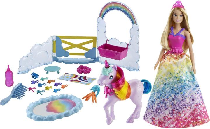 Produktbild Barbie Dreamtopia Puppe und Einhorn
