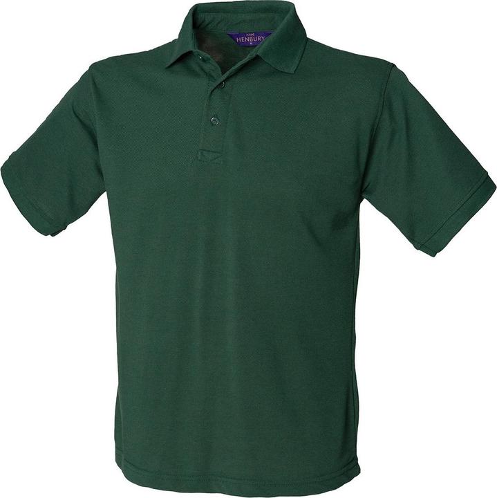 Henbury Schweres Polohemd aus Polycotton