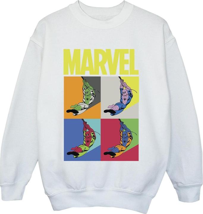 SpiderMan Pop Art Sweatshirt Jungen