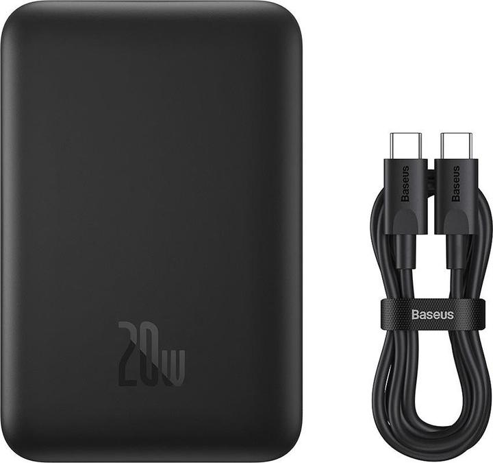 Actual product image Baseus Magnetic Mini Air Powerbank (10000 mAh, 20 W, 37 Wh)