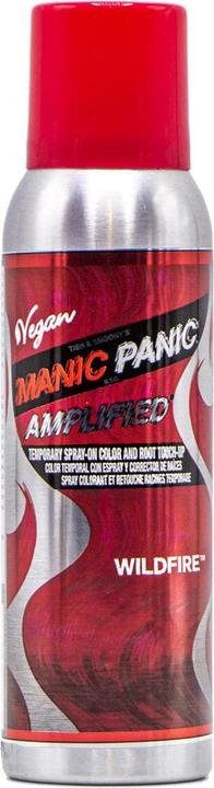 Manic Panic Wildfire Red Hair Color Spray Amplified Temporary Hot Reddish-Orange Hair Dye 3.4oz (Wildfire)