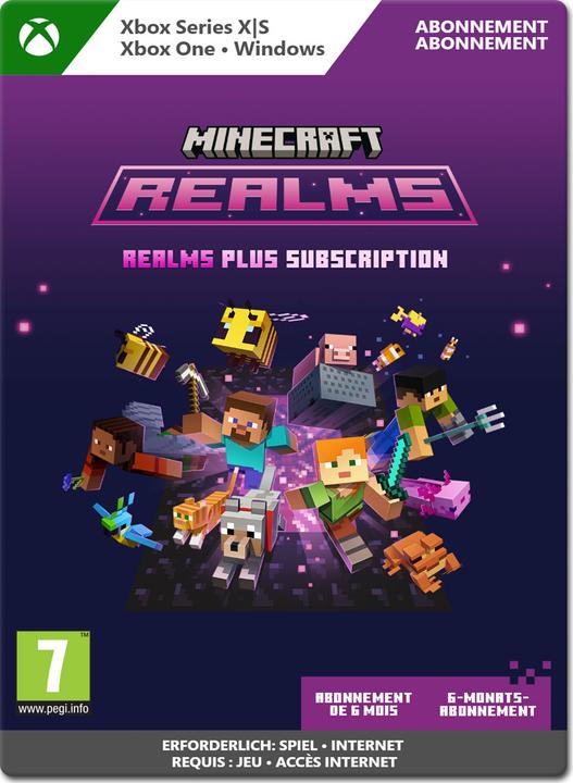 Actual product image Microsoft Minecraft Realms Plus 6 months