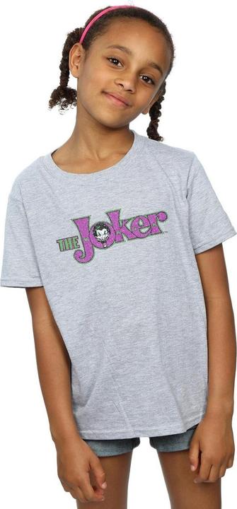 Image du produit - T-shirt THE JOKER CRACKLE LOGO - Fille (140, 146)