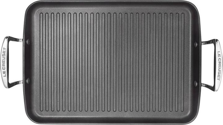 Actual product image Le Creuset Grill plate with grooves (35 cm, Grill pan, Aluminium)