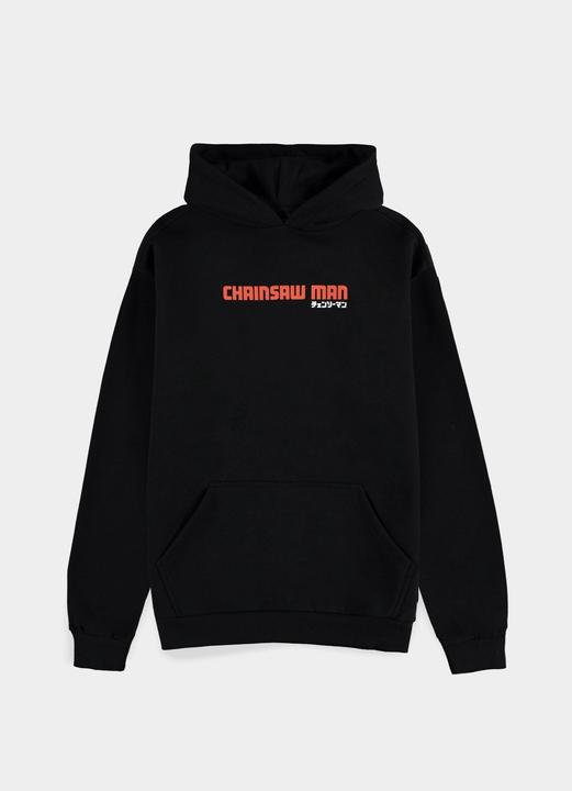 Immagine prodotto Difuzed Chainsaw Man - Felpa con cappuccio Devil Hunter da uomo (tasca a canguro) - 2XL (XXL)