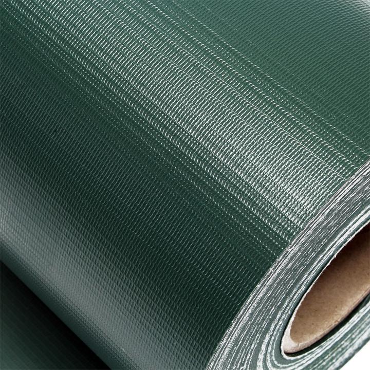 Immagine prodotto Wiltec Rotolo di recinzione verde da giardino 70 m x 19 cm, in PVC da 650 g/m² con 40 clip (7000 cm)
