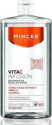 Actual product image Elfa MINCER VitaClnfusion 611 Płyn mincelarny d/tw500m (Powder, 500 ml)