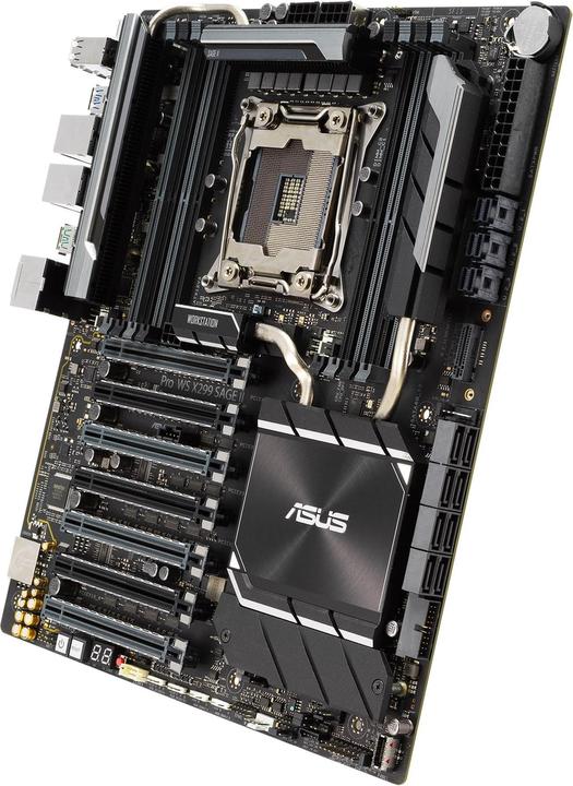Produktbild ASUS PRO WS X299 SAGE II (LGA 2066, Intel X299, SSI CEB)