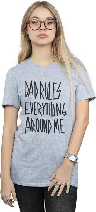 Immagine prodotto Disney The Lion King Dad Rules Everything Maglietta Ampia Donna (S)
