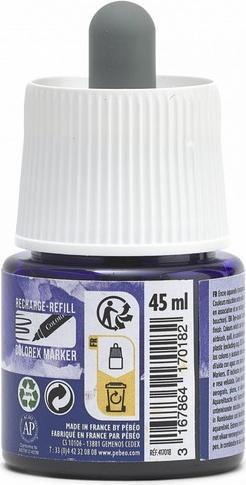 Actual product image Pebeo Colorex water ink (Midnight Blue, 45 ml)