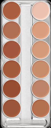 Image du produit Kryolan Palette de maquillage Supracolor
