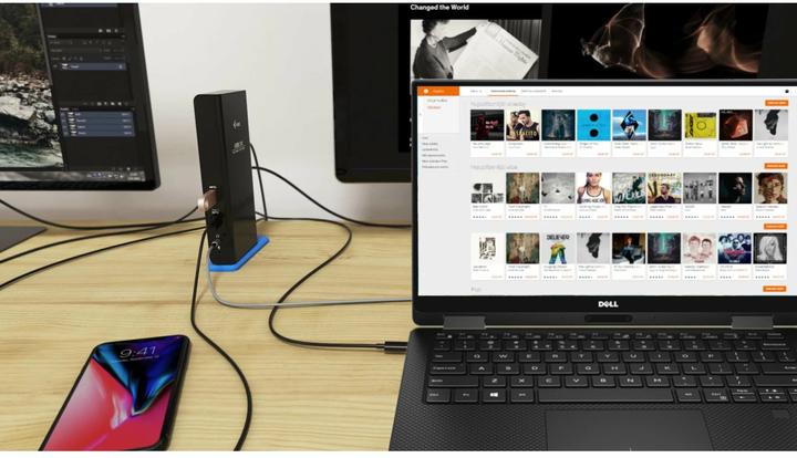 Actual product image i-tec Dual HDMI (USB-C, 9 Ports)