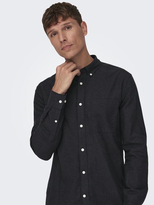 Actual product image Only & Sons Plain long sleeve shirt (XXL)