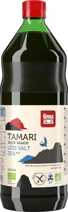 Produktbild Lima Tamari soya sauce 25% weniger Salz Bio