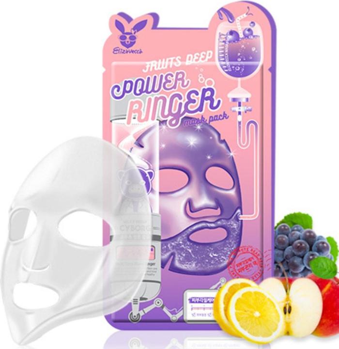 Image du produit Elizavecca Fruits Deep Power Ringer Mask Pack