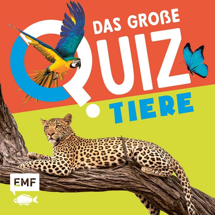 Actual product image Card box: The big quiz - Animals (German)