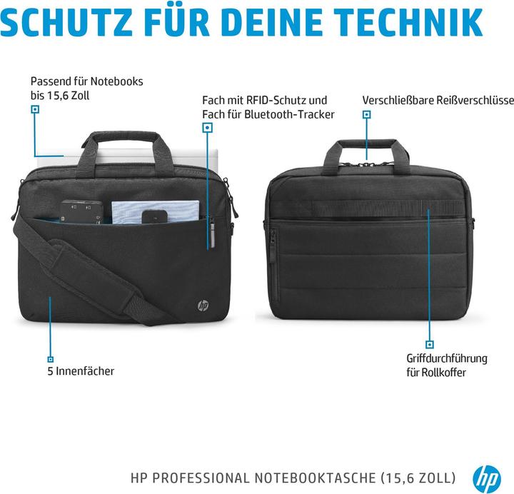 Produktbild HP Professional Notebook-Tasche (15.60", Universal, HP)