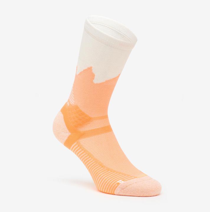 Image du produit Quechua Chaussettes randonnée - hike 500 high gris et abricot x2 paires (39, 42)