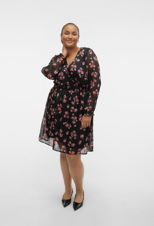 Produktbild Vero Moda Vmrosey L/S Short Dress Wvn Exp Cur Kleid (44)