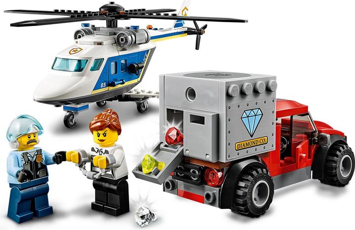 Produktbild LEGO Verfolgungsjagd mit dem Polizeihubschrauber (60243, LEGO City)