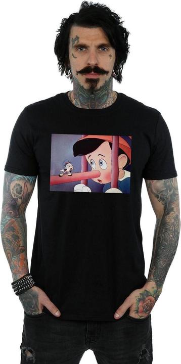 Actual product image Disney Mens Pinocchio Nose Still T-Shirt (5XL)