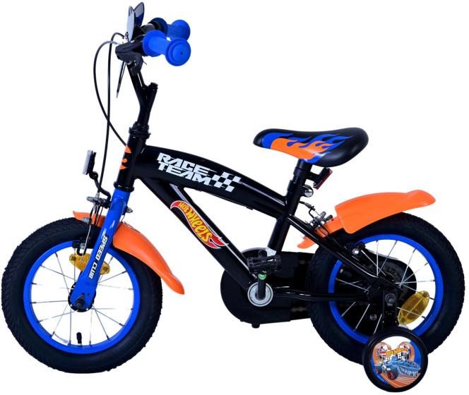 Actual product image Mattel Hot Wheels 12 inch 21.5 cm Boys Rim Brake Black/Orange (12")