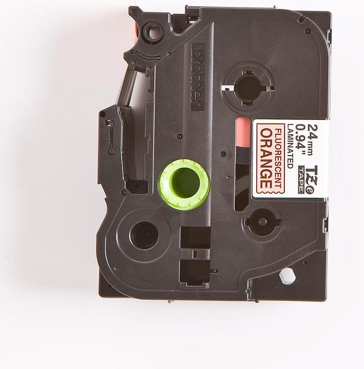 Produktbild Brother TZB51 24 Schwarz AUF Orange (2.40 cm, Orange, Schwarz)