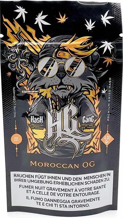 Produktbild Hash Gang Moroccan OG (4.20 g, Indoor)