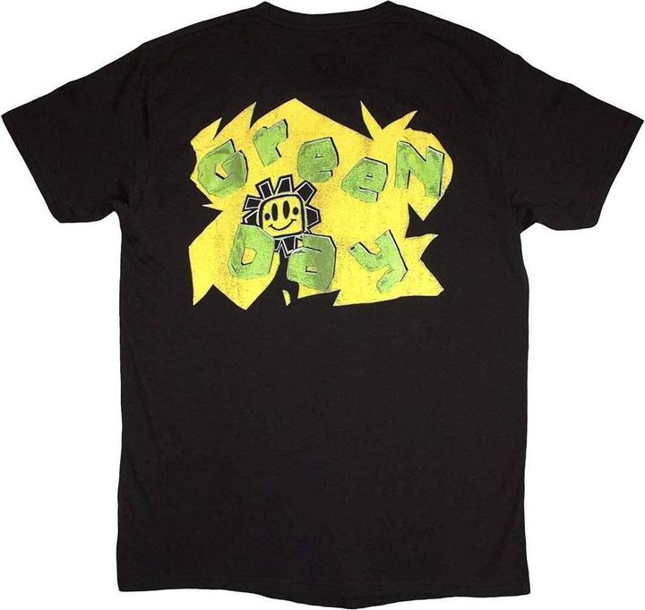 Actual product image Green Day Unisex Adult Kerplunk Psychedelic T-Shirt (M)