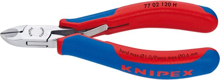 Actual product image Knipex Electronics Diagonal Cutter with carbide cutting edges (120 mm)