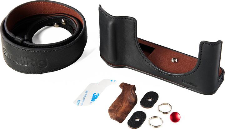 Actual product image SmallRig Ledertaschen-Kit für FUJIFILM GFX100RF Schwarz (Camera shoulder bag)