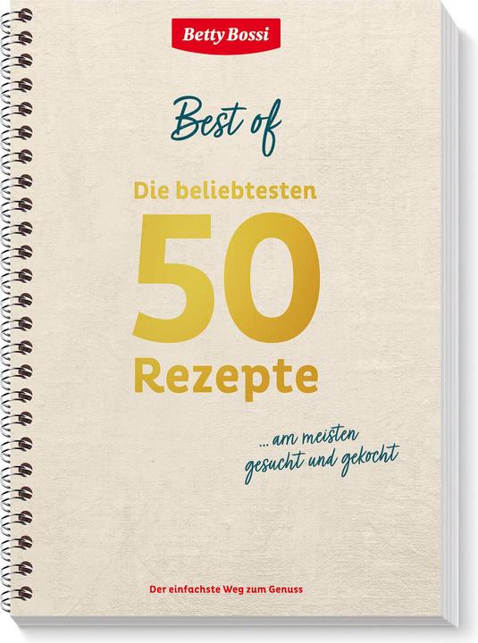 Image du produit Betty Bossi Kochbuch Die beliebtesten 50 Rezepte (Allemand, Betty Bossi, 2019)