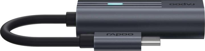 Image du produit Rapoo Adaptateur USB-C, USB-C vers audio 3,5 mm, gris