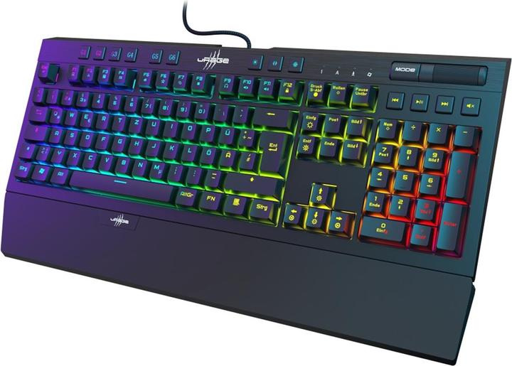 Immagine prodotto Urage Tastiera da gioco Exodus 900 meccanica, interruttori blu (DE, Cablato)